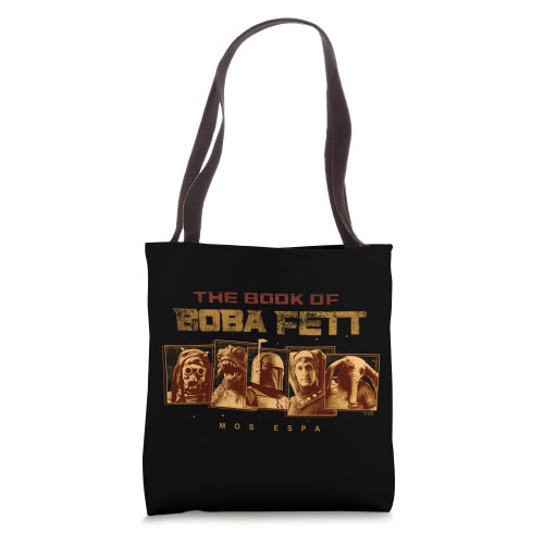Star Wars: The Book Of Boba Fett Mos Espa Characters V2 Tote Bag