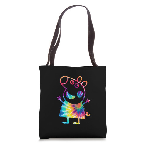 Peppa Pig Tie Dye Portrait Tote Bag