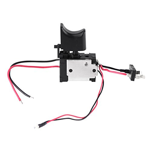 Electric drill switch,12V Lithium Battery Cordless Drill Speed Control Trigger Switch With Small Light