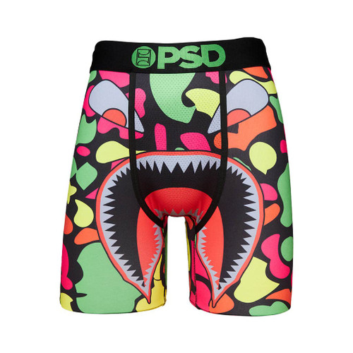 PSD Men's Highlighter Camo Wf Boxer Briefs, Multi, M