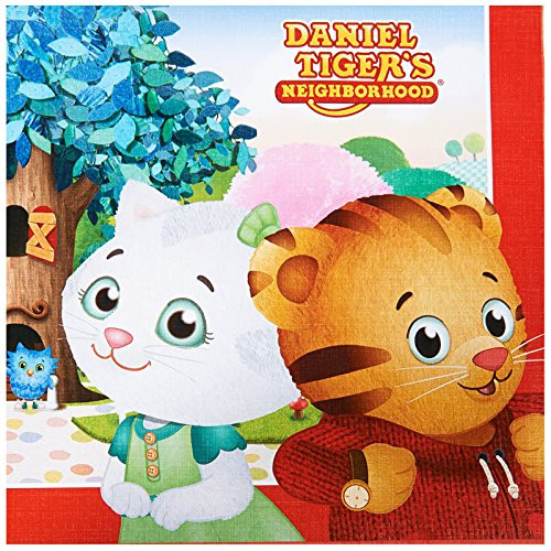 BirthdayExpress Daniel Tiger's Neighborhood - Lunch Napkins
