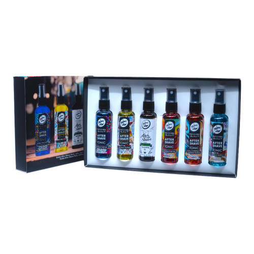 Rolda After Shave Cologne Tonic Sample Kit For Men 6 Count