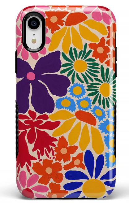 Casely iPhone XR Case | Flower Patch | Girly Floral Case