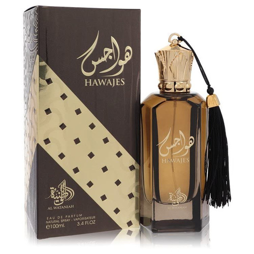 Hawajes by Al Wataniah Eau De Parfum Spray (Unisex) 3.4 oz