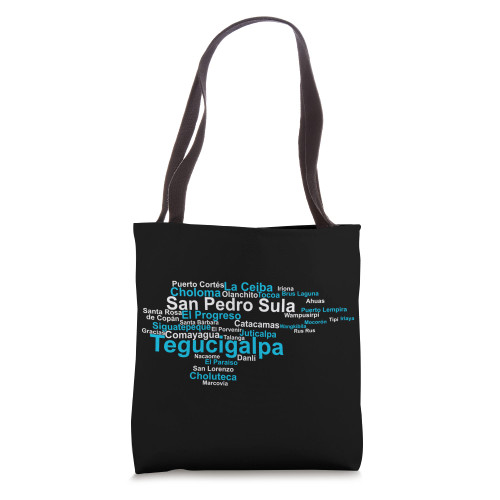 Honduras Silhouette, Honduras Flag, Honduras Map, Honduras Tote Bag Honduras Silhouette, Honduras Flag, Honduras Map, Honduras Tote Bag