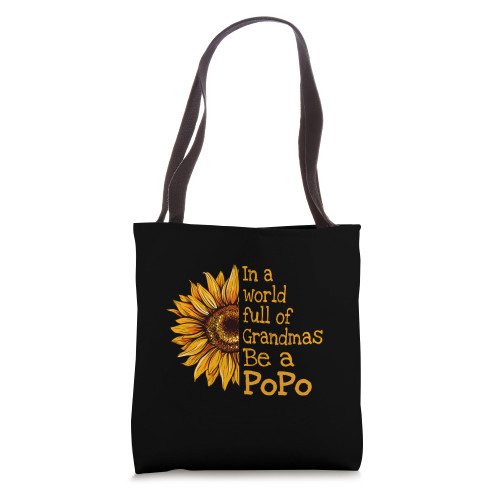 In A World Of Grandmas Be a PoPo China Chinese Grandma Tote Bag