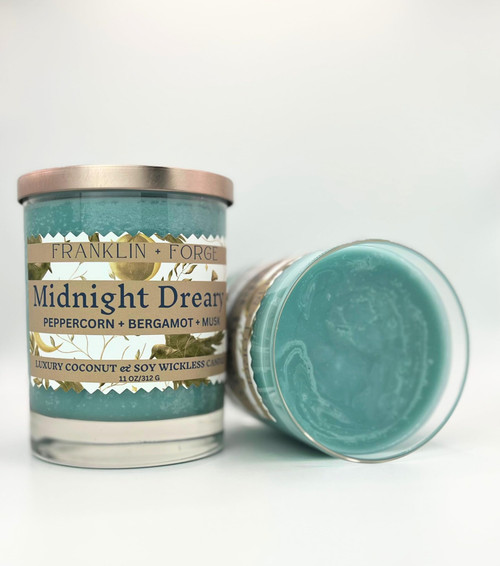 Franklin & Forge Midnight Dreary 11 Oz Wickless Candle