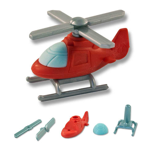 Iwako Red Helicopter Eraser From Japan By