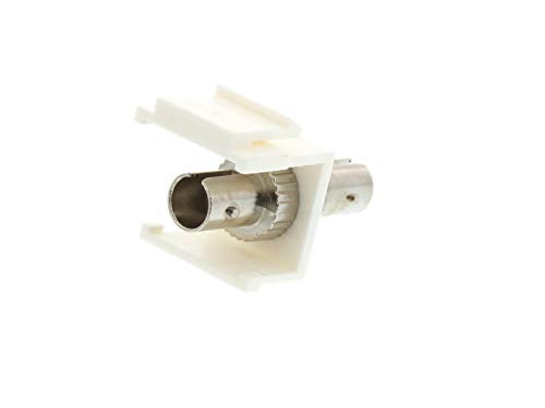Networx Fiber Optic Keystone Coupler - ST to ST Multimode Simplex - White