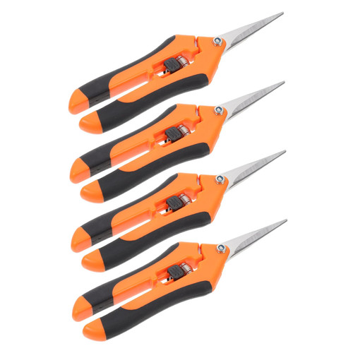 OATIPHO 4pcs Garden Shears Plant Trimming Scissors Grass Pole Pruning Shears Secateurs Pruning Scissors Grafting Scissor Garden Pruning Shears Tpr Stainless Steel Cut Flowers Garden Tools