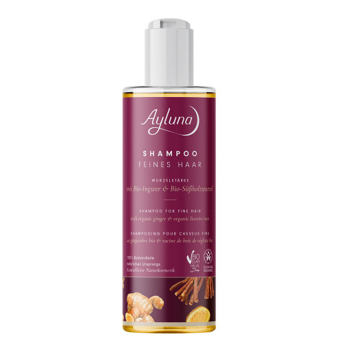 Ayluna Shampoo Root Power With Organic Ginger & Organic Licorice Root, 250 ml
