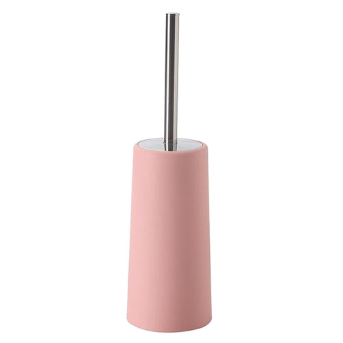 BAFAFA Toilet Bowl Brush and Holder Long Handle Toilet Brush Bathroom Asseccories Set for Bathroom Cleaning and Storage Plunger (Color : Pink)