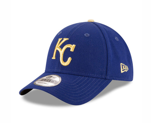 New Era 9Forty Kansas City Royals Hat The League Adjustable Royal Blue Alt Cap