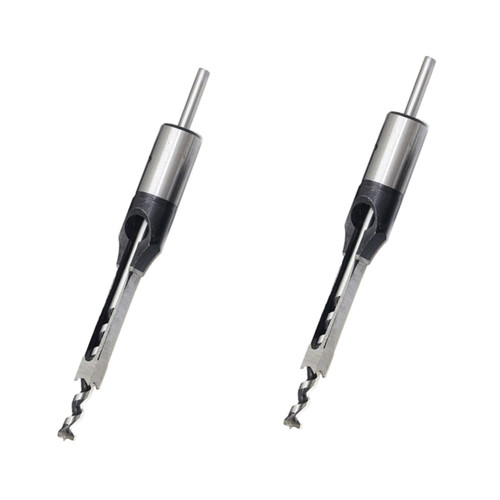 DOITOOL 2pcs Self Centering Hinge Hinge bit Hinge Drill bits Centering Drill bit Center Drill bit self Centering Punch Square Drill bit Bearing Steel Square Eyes