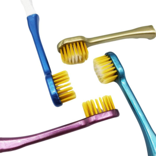 Manual Tooth Brush Toothbrushes Manual Toothbrush Nano Toothbrush Soft Bristles for Adults and Children 6 Pack Color May Vary Interdental Brush (Quantity : 6)