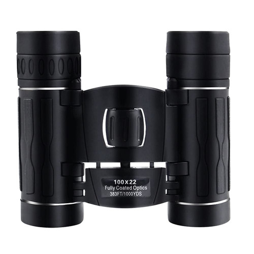 100x22 High Definition Binocular Night Binoculars Professional Kids Telescopes Binoculars Outdoor Binoculars Spyglass for Kids Camping Binoculars Prism Travel Pocket