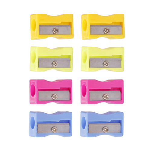 GOOFFY School Supplies 30 Pcs Plastic Pencil Sharpener Kids Manual Pencil Sharpener Mini Handheld Sharpener for Kids Students School Stationery Office Supplies Mixed Colors Teacher Supplies Pen