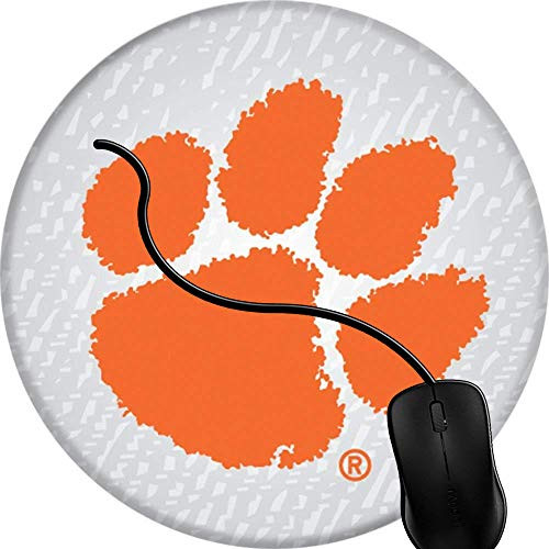 Mouse Pad Gaming Clemson, Premium-Textured Surface, Non-Slip Rubber Base, Laser & Optical Mouse Compatible, Mouse mat 1U404