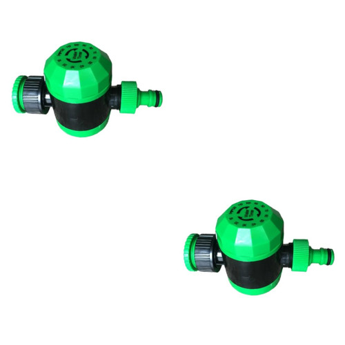Yardwe 2pcs Water Sprinkler Timer Sprinkler Irrigation Controller Gardening Timer Garden Hose Sprinkler Mechanical Water Controller