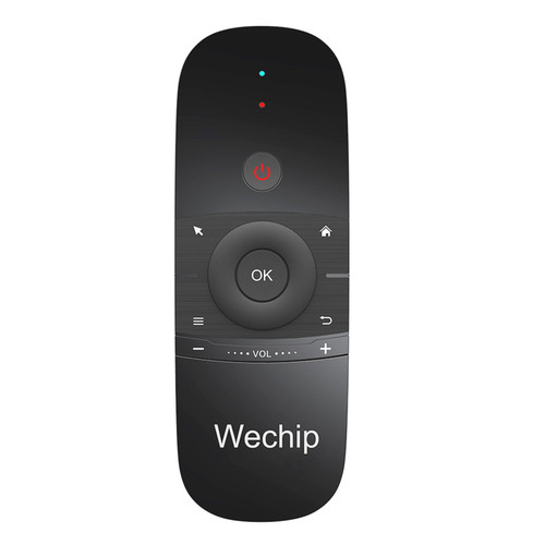 ulafbwur ABS W1 2.4G Wireless Keyboard Air Mouse Smart Remote Control for Android TV Box PC