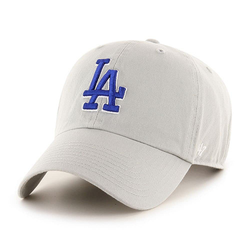 '47 Los Angeles Dodgers Gray Blue Clean Up Adjustable Hat, Adult One Size Fits All '47 Los Angeles Dodgers Gray Blue Clean Up Adjustable Hat, Adult One Size Fits All