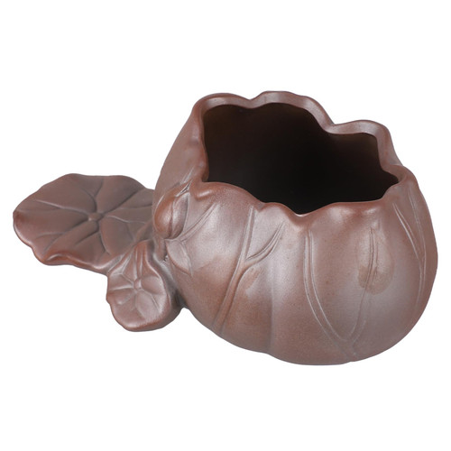 Levemolo 1pc Flowerpot Modern Geometric Glass Vase Flower Pot Container Holder Water Plant Vase Ceramic Pot Farmhouse Flower Vase Planter Porcelain Glass Vases Mini Ceramics Water Lily Bowl