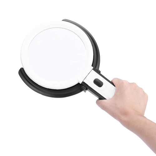 130mm LED Magnifying Glass Lamp Adjustable Table Magnifier 1.8X 5X Fashion Design Thick Table Magnifier 130mm LED Magnifying Glass Lamp Adjustable Table Magnifier 1.8X 5X Fashion Design Thick Table Magnifier