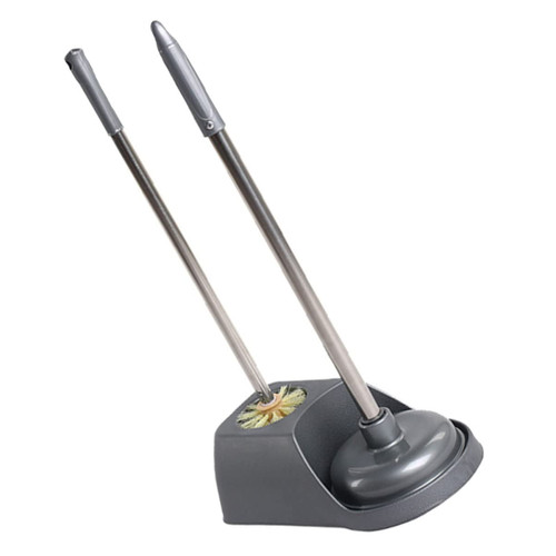 DOITOOL Toilet Plunger and Toilet Plunger and Bowl Brush Combo for Bathroom Toilet Brush and Plunger with Holder Toilet Plunger for Bathroom with Holder Bowl Brush Combo