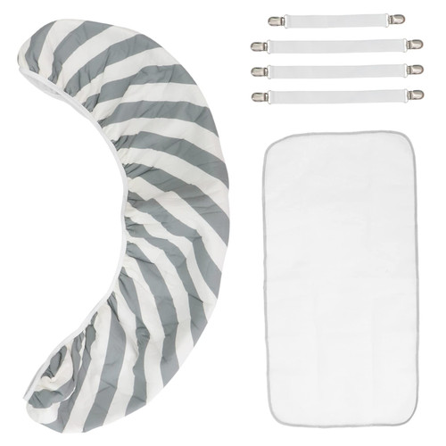 JEWEDECO 1 Set Ironing Mat Ironing Board Tabletop Cover Travel Ironing Blanket Iron Board Alternative Cover Portable Ironing Board Travel Ironing Board Wool Ironing Mat Ironing Cover Mat