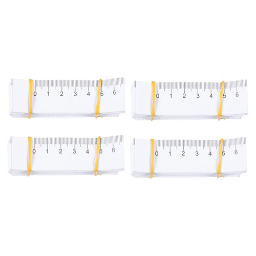 Didiseaon 200 Pcs 1 Meter Long Paper Measuring Tape Disposable Measuring Tape Digital Measuring Tape Measuring Tape Ruler Tape Folding Ruler Body Tape Precision Small Tape Measure Baby