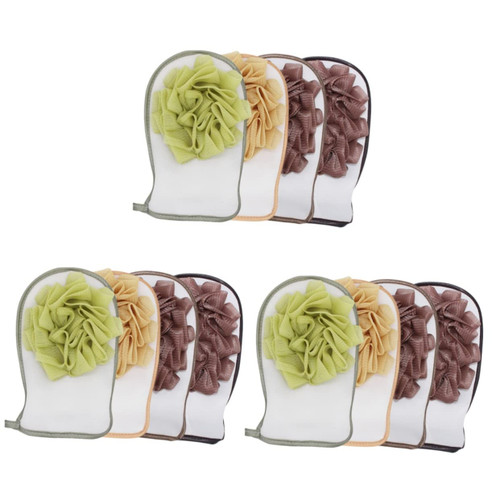 FRCOLOR 9 Pcs 2 Body Scrub Mitt Body Scrub Gloves Exfoliator Gloves Shower Gloves Body Spa Gloves Bath Mitt Spa Mitts Dead Skin Gloves Shower Massage Gloves Body Wash Double Sided Lovers FRCOLOR 9 Pcs 2 Body Scrub Mitt Body Scrub Gloves Exfoliator Gloves Shower Gloves Body Spa Gloves Bath Mitt Spa Mitts Dead Skin Gloves Shower Massage Gloves Body Wash Double Sided Lovers