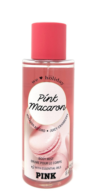 Victoria's Secret Pink Body Mist Pink Macaron, 8.4 Fl Oz