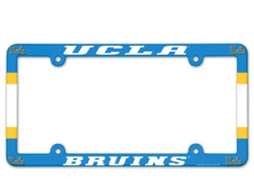 Wincraft NCAA UCLA Bruins 6"x12" Plastic Full Color License Plate Frame