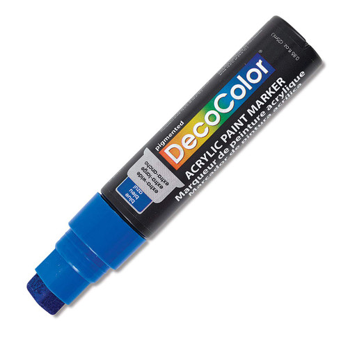 Decocolor Acrylic Jumbo Paint Marker - Blue