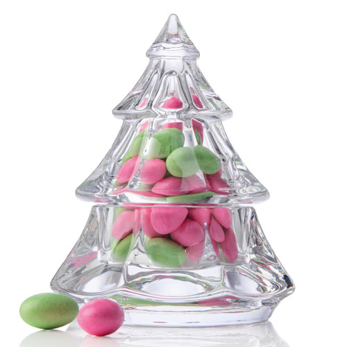 Godinger Serving Tray Serving Platter 2 Tiered Christmas Tree Stand Party and Event Dessert and Food