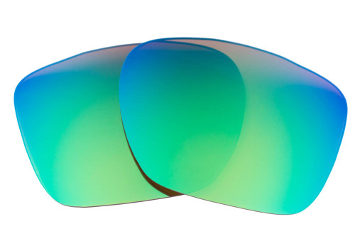 Polarized Replacement Lenses Compatible with Oakley Twoface XL oo9350 Sunglasses - Crafted in USA (Brown Polarized with Green Mirror)