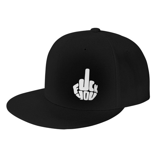 Funny Finger Men Snapback Hat Boys Baseball Cap Adjustable Black Flat Bill Trucker Dad Gift Funny Finger Men Snapback Hat Boys Baseball Cap Adjustable Black Flat Bill Trucker Dad Gift