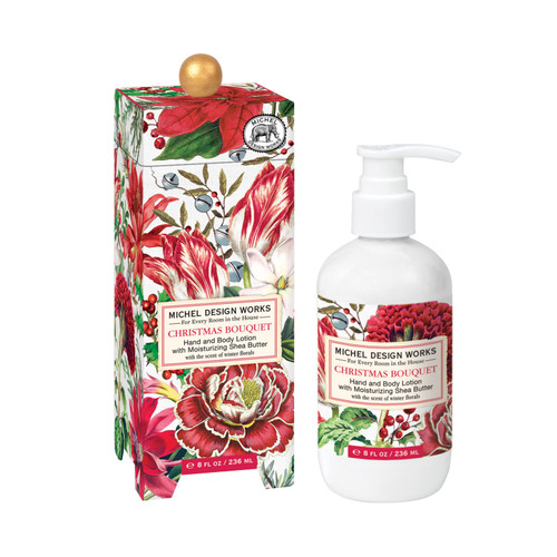 Michel Design Works Hand and Body Lotion, Christmas Bouquet