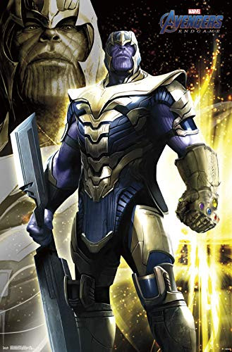 Trends International Avengers: Endgame - Thanos Wall Poster, 22.375" x 34", Multi