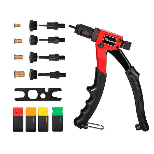 DIY.TK Rivet Gun Kit Rivnut Thread Setting Tool Nut Setter NutSert Metric SAE Riveting