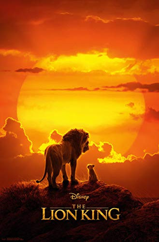 Trends International The The Lion King - Mufasa and Simba Wall Poster, 22.375" x 34", Multi