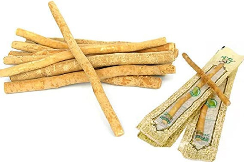 Castel Royale Natural Miswak (sewak) Peelu Chewing Stick Toothbrush for Whiter Teeth -20 Pc