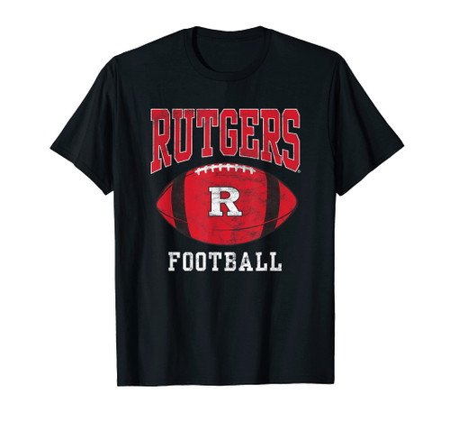 Rutgers University Scarlet Knights Football Ball T-Shirt
