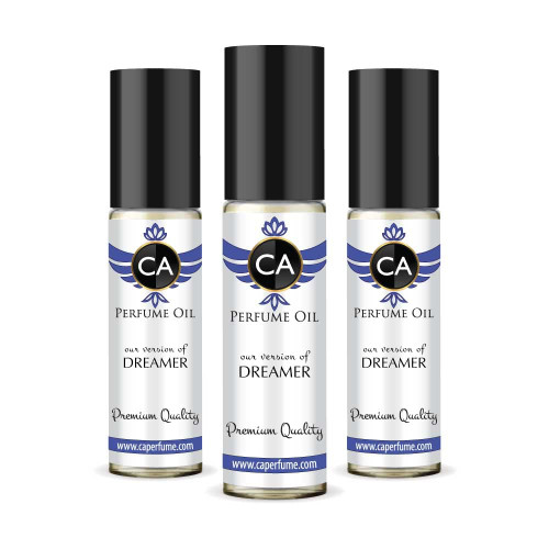 CA Perfume Impression of Dreamer For Men Replica Fragrance Body Oil Dupes Alcohol-Free Essential Aromatherapy Sample Travel Size Concentrated Long Lasting Attar Roll-On 0.3 Fl Oz-X3 CA Perfume Impression of Dreamer For Men Replica Fragrance Body Oil Dupes Alcohol-Free Essential Aromatherapy Sample Travel Size Concentrated Long Lasting Attar Roll-On 0.3 Fl Oz-X3