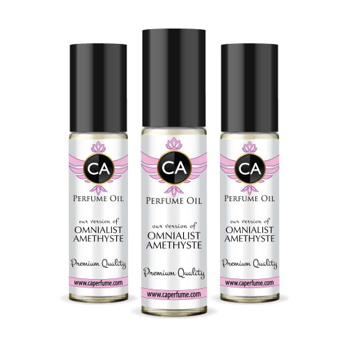 CA Perfume Impression of Omnialist Amethyste For Women Replica Fragrance Body Oil Dupes Alcohol-Free Essential Aromatherapy Sample Travel Size Concentrated Long Lasting Attar Roll-On 0.3 Fl Oz-X3 CA Perfume Impression of Omnialist Amethyste For Women Replica Fragrance Body Oil Dupes Alcohol-Free Essential Aromatherapy Sample Travel Size Concentrated Long Lasting Attar Roll-On 0.3 Fl Oz-X3