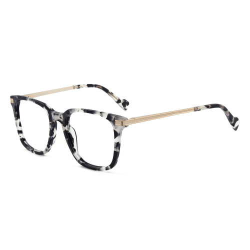 GUDVUE Oversized Blue Light Glasses, Computer Reading/Gaming/Phones Glasses, Anti Glare/UV400/Eye Strain, Large Square Frame (Tortoise/Golden)