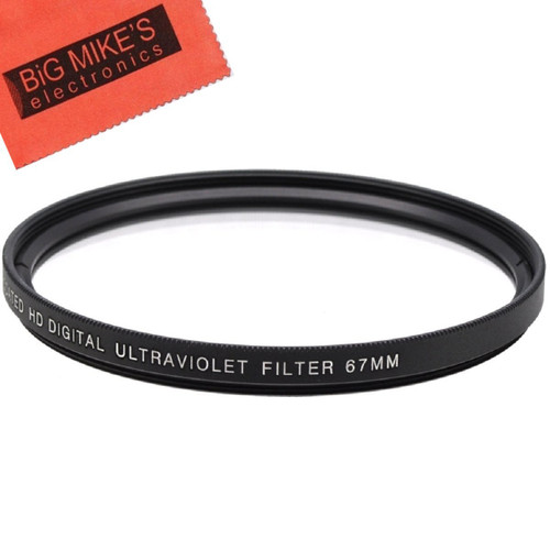 67mm Multi-Coated UV Protective Filter for Nikon CoolPix P900 Digital Camera