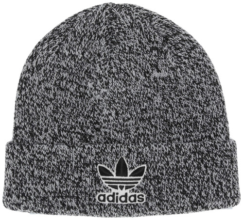 adidas Originals Unisex-Adult Trefoil Beanie-Older Model, Black/ White Twist, One Size adidas Originals Unisex-Adult Trefoil Beanie-Older Model, Black/ White Twist, One Size