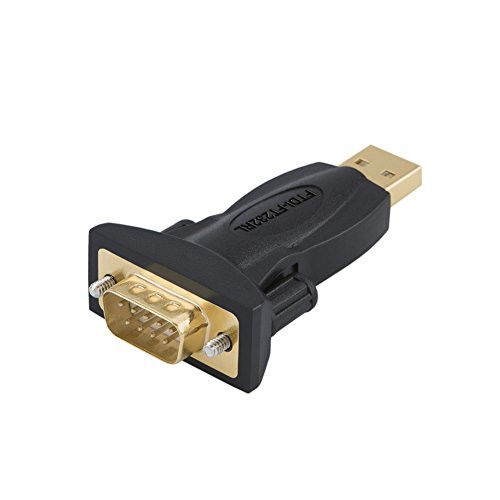 USB to RS232 Adapter with PL2303 Chipset, CableCreation USB to DB9 Serial Converter for Windows 10, 8.1, 8, 7, Vista, XP, 2000, Linux and Mac OS X 10.6 and Above,Black USB to RS232 Adapter with PL2303 Chipset, CableCreation USB to DB9 Serial Converter for Windows 10, 8.1, 8, 7, Vista, XP, 2000, Linux and Mac OS X 10.6 and Above,Black