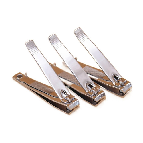 1pcs Stainless Steel Finger Toe Nail Clipper Cutter Trimmer Manicure Pedicure Remover Nail Pusher Remover Manicure Pedicure Tool